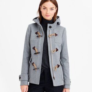 J. Crew Wool Melton Duffle Coat, Size 00